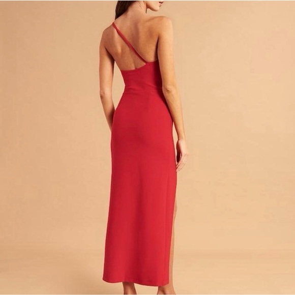 ABERCROMBIE & FITCH Red Maxi Dress Women’s size Small - Picture 2 of 16